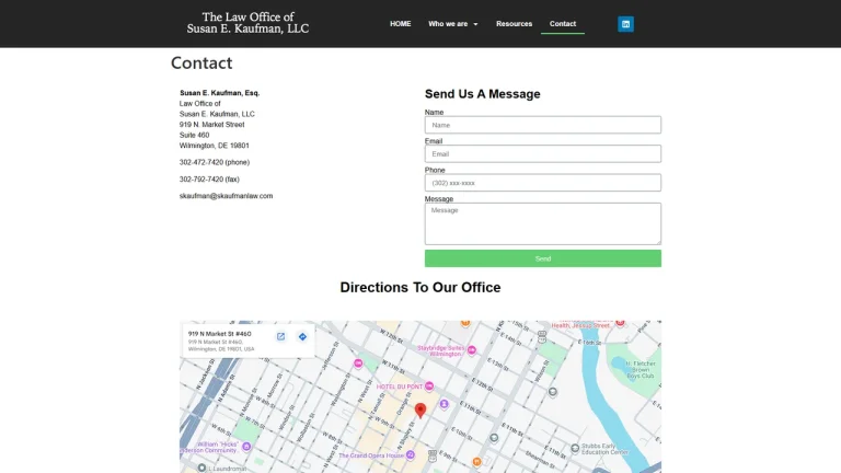 Law Office of Susan E. Kaufman, LLC - Wilmington, DE - Attorney in Wilmington