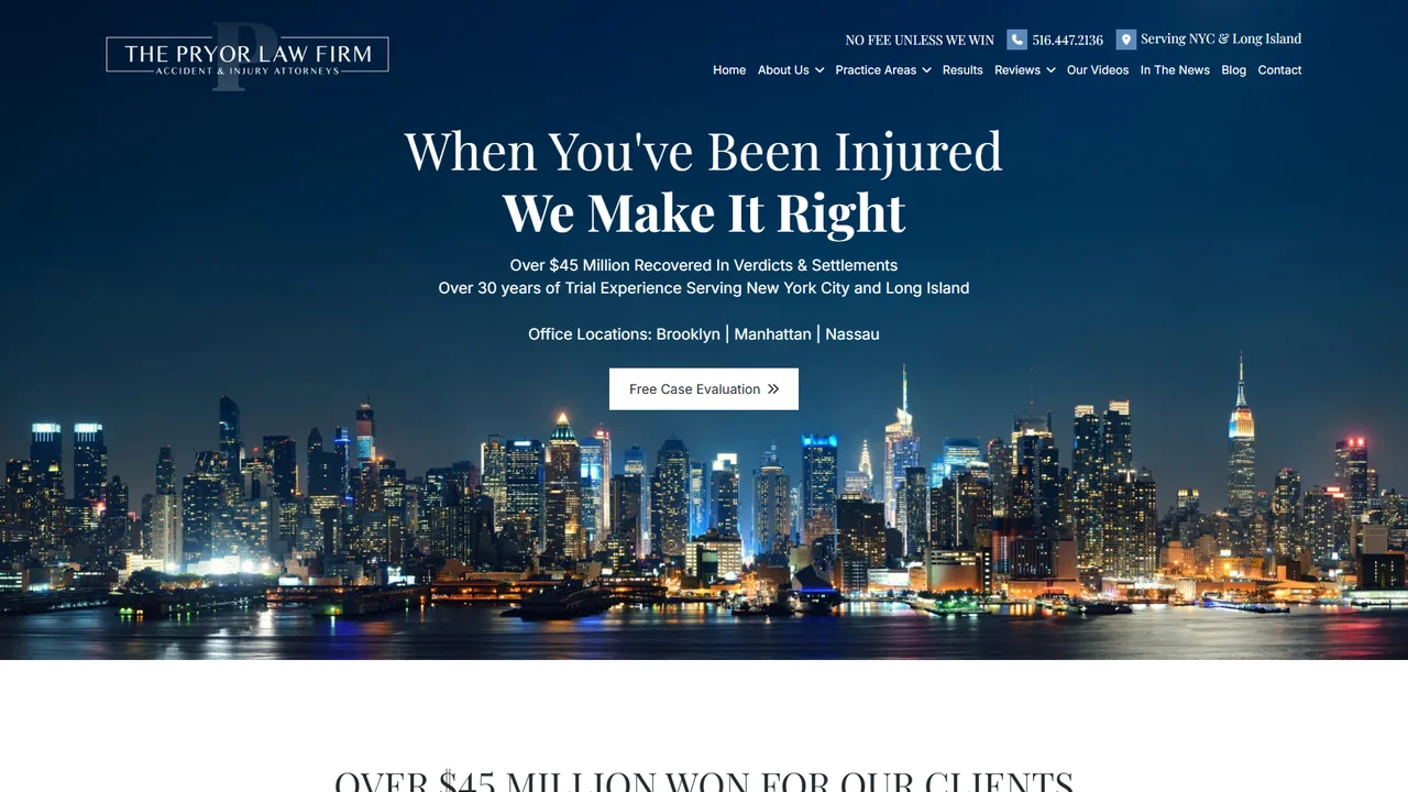 The Pryor Law Firm - NYC, New York office in New York City, New York