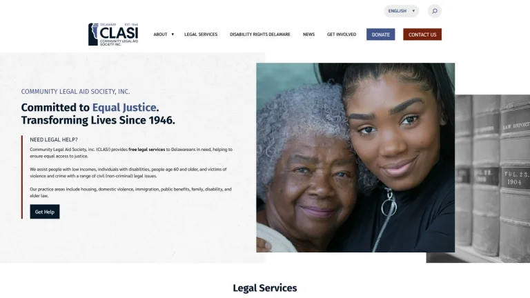 Community Legal Aid Society, Inc. - Wilmington, DE - Attorney in Wilmington