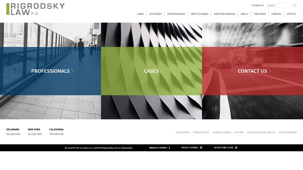 Rigrodsky Law, P.A. - Wilmington, DE office in Wilmington, Delaware
