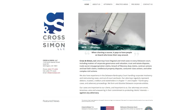 Cross & Simon, LLC - Wilmington, DE - Attorney in Wilmington