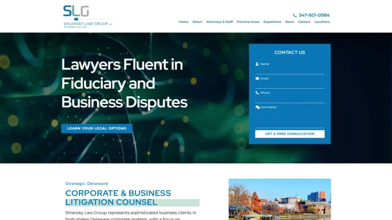 Shlansky Law Group - Wilmington, DE - Attorney in Wilmington