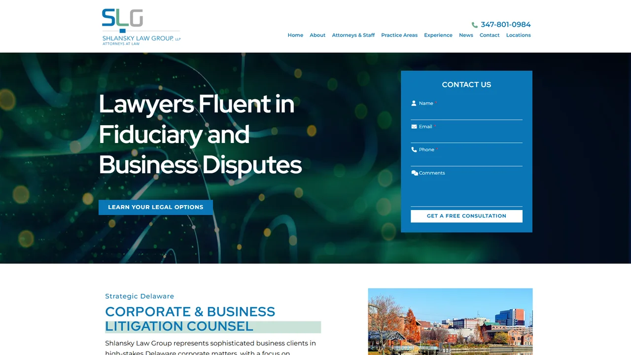 Shlansky Law Group - Wilmington, DE office in Wilmington, Delaware