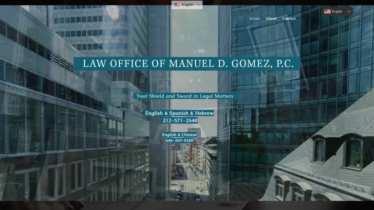 Law Office of Manuel D. Gomez P.C - NYC, New York - Attorney in New York City
