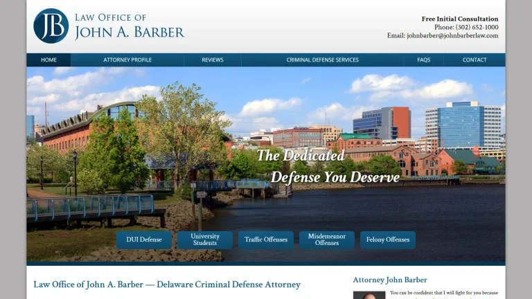 Law Office of John A. Barber - Wilmington, DE - Attorney in Wilmington