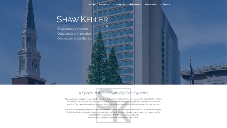 Shaw Keller LLP - Wilmington, DE - Attorney in Wilmington
