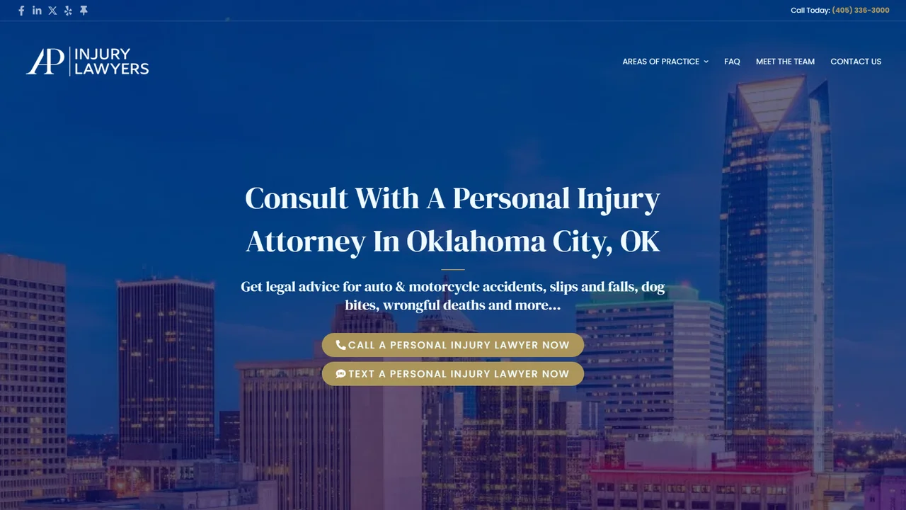 AP Injury Lawyers - Oklahoma City, OK office in Oklahoma City, Oklahoma