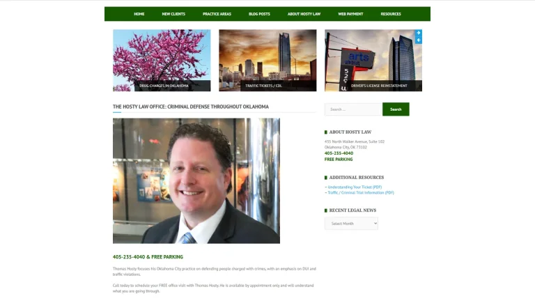 HOSTY LAW Office - Oklahoma City, OK - Attorney in Oklahoma City