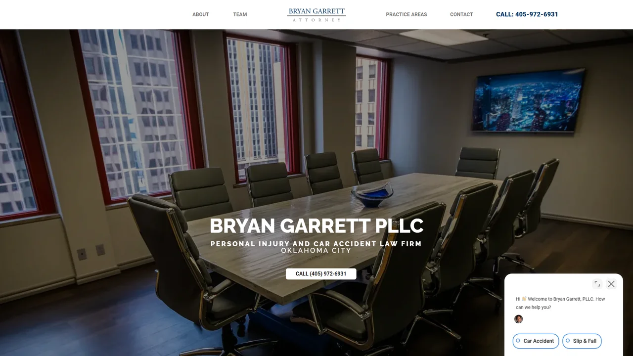 Bryan Garrett PLLC Oklahoma City, OK office in Oklahoma City, Oklahoma