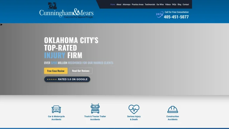 Cunningham & Mears Oklahoma City, OK - Attorney in Oklahoma City