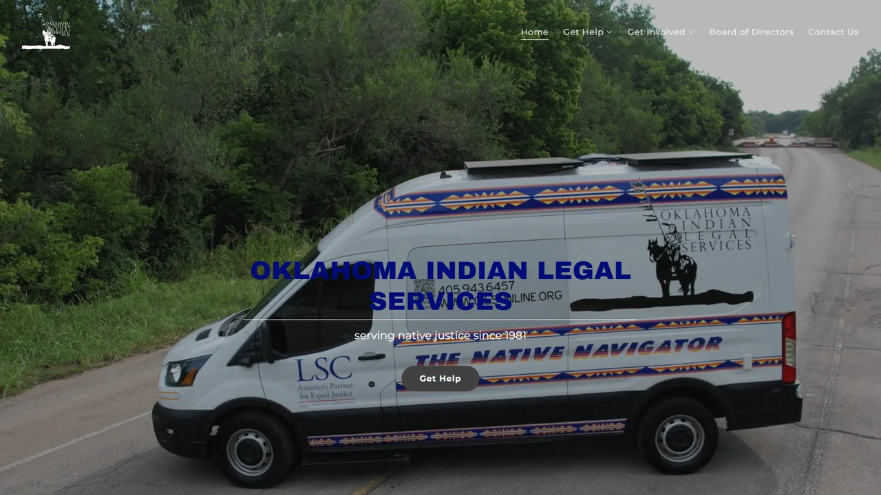 Oklahoma Indian Legal Services, Inc. Oklahoma City, OK office in Oklahoma City, Oklahoma