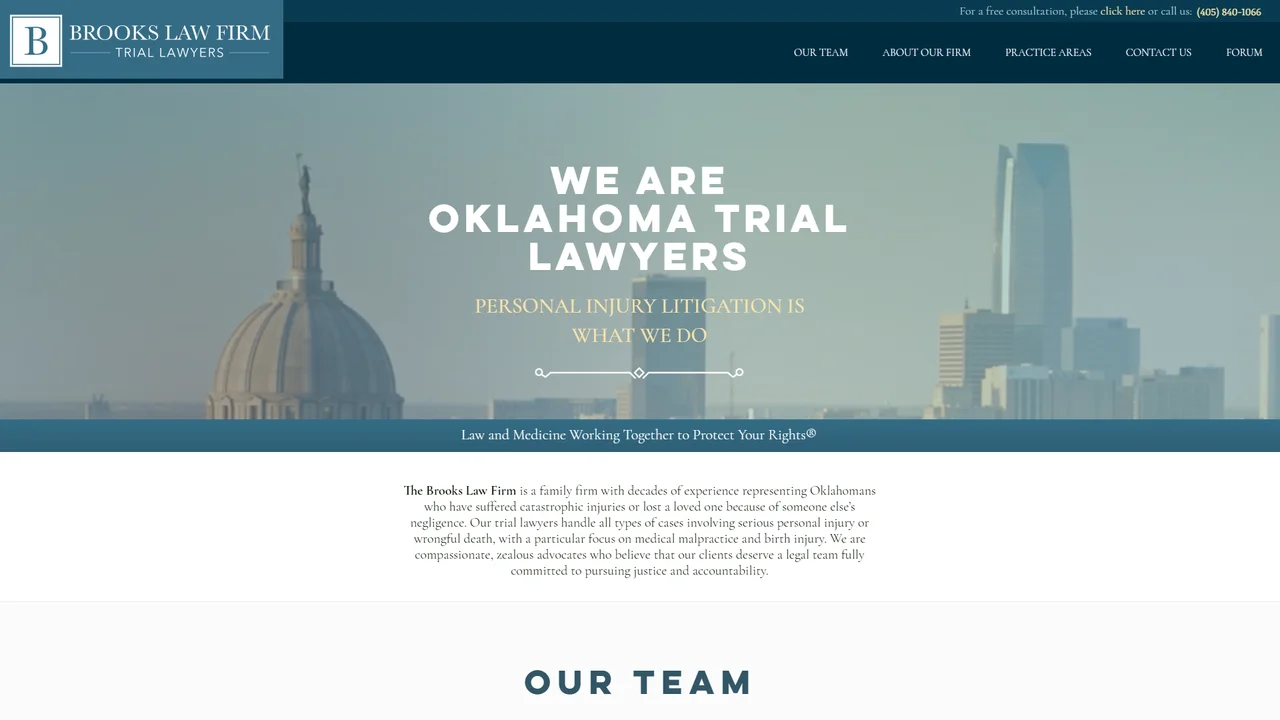 The Brooks Law Firm - Oklahoma City, OK office in Oklahoma City, Oklahoma