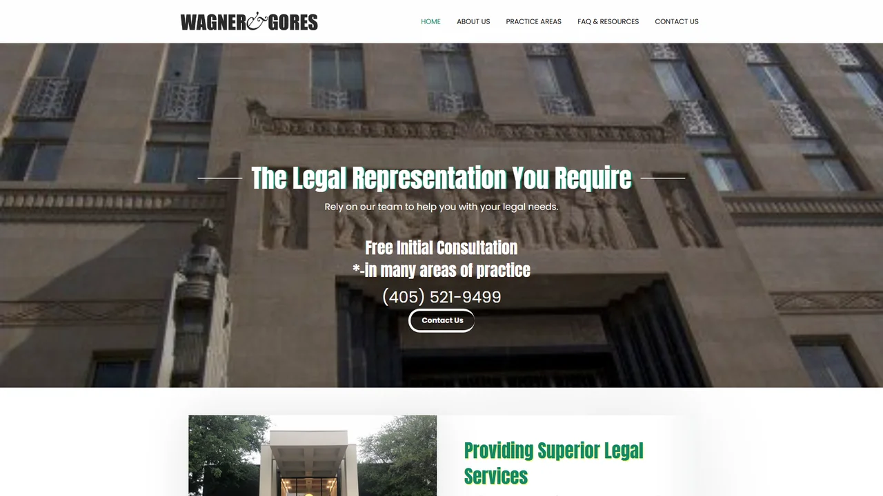 Wagner Law Firm - Oklahoma City, OK office in Oklahoma City, Oklahoma