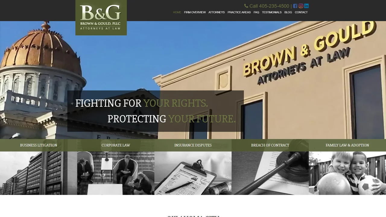 Brown & Gould, PLLC - Oklahoma City, OK office in Oklahoma City, Oklahoma