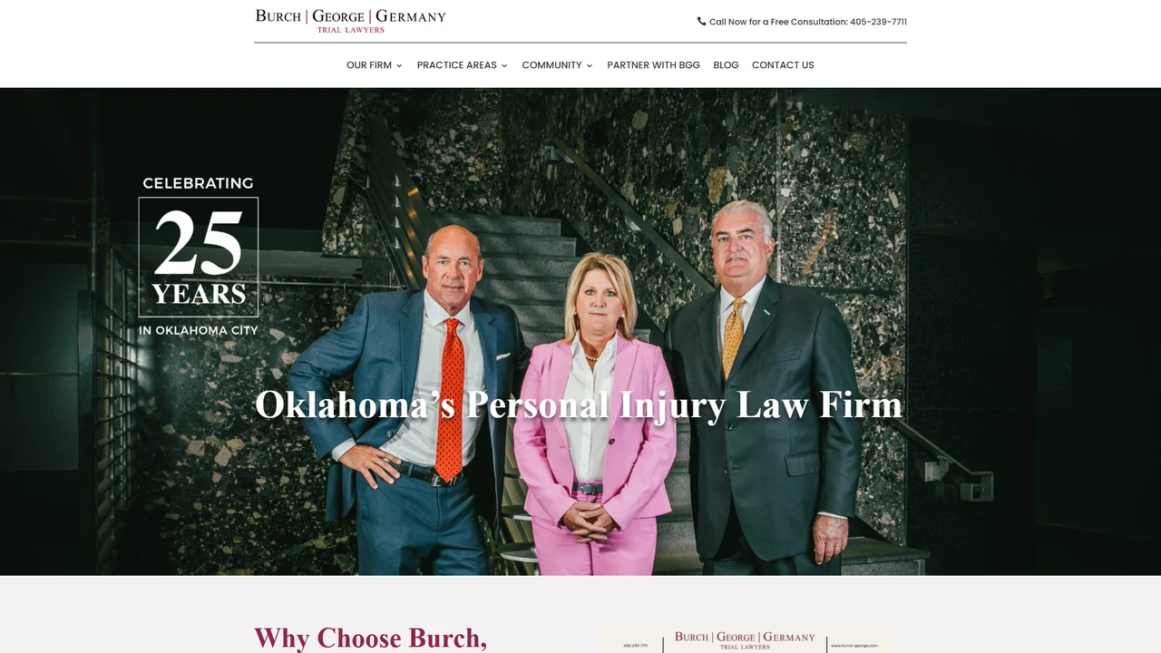 Burch, George and Germany, P.C. Oklahoma City, OK office in Oklahoma City, Oklahoma