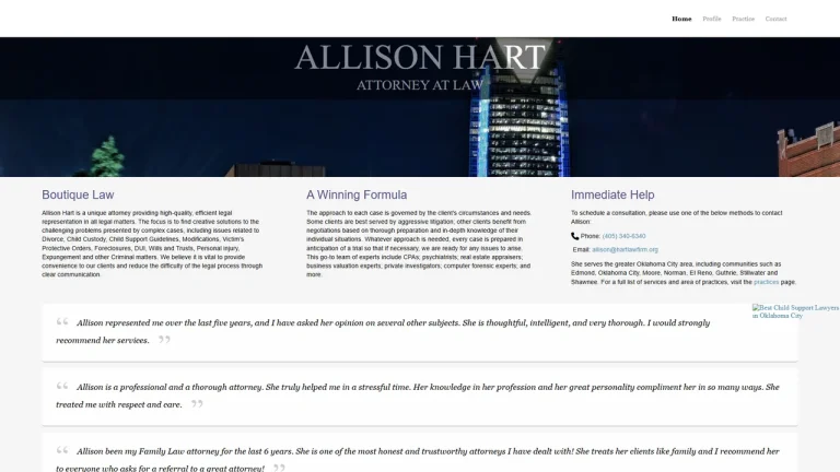 Allison Hart, P.C. - Oklahoma City, OK - Attorney in Oklahoma City