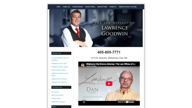 The Law Offices of Lawrence Goodwin - Oklahoma City, OK - Attorney in Oklahoma City