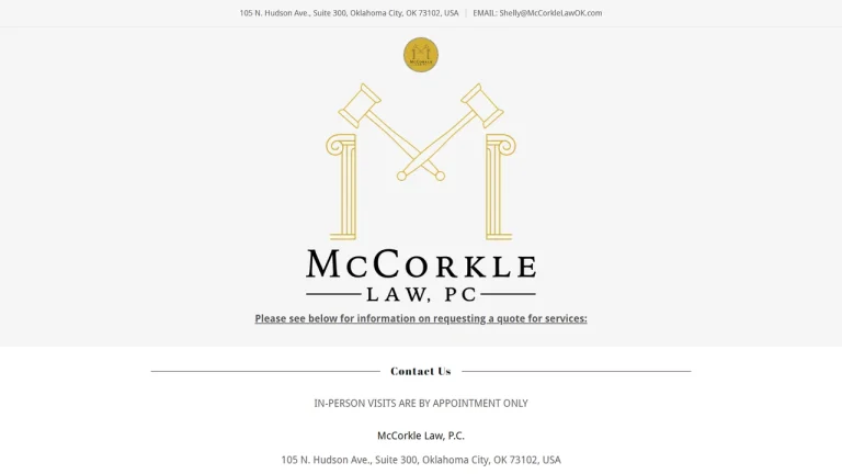 McCorkle Law PC - Oklahoma City, OK - Attorney in Oklahoma City