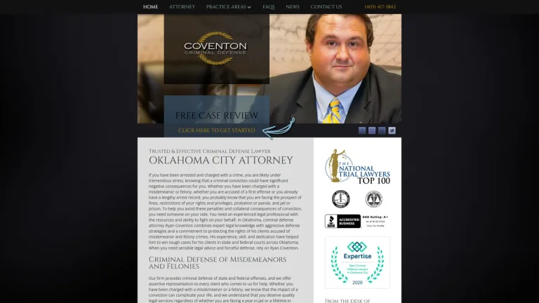 Coventon Criminal Defense - Oklahoma City, OK - Attorney in Oklahoma City