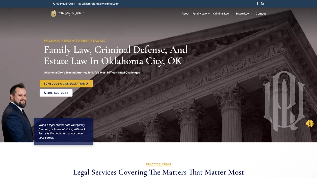 William R. Pierce Attorney at Law - Oklahoma City, OK office in Oklahoma City, Oklahoma
