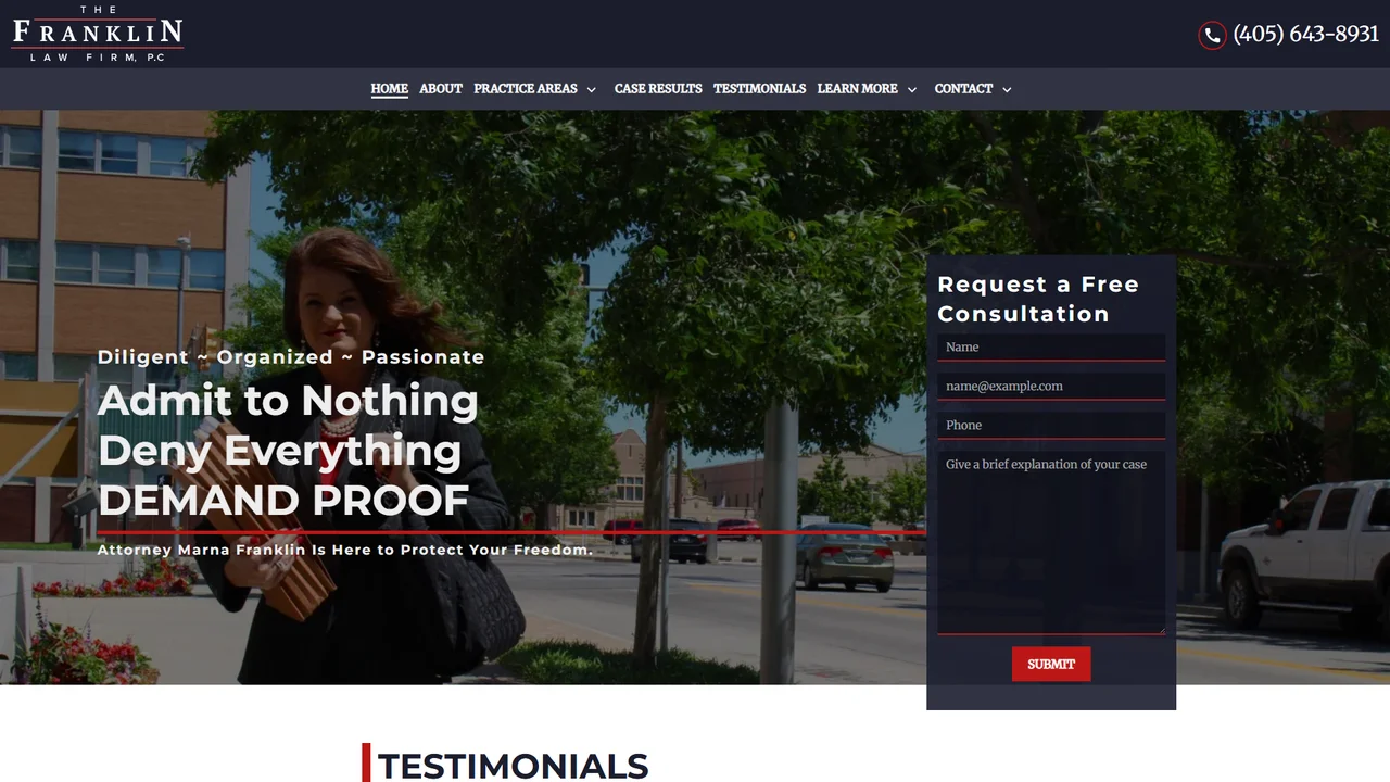 Franklin Law Firm, PC - Oklahoma City, OK office in Oklahoma City, Oklahoma