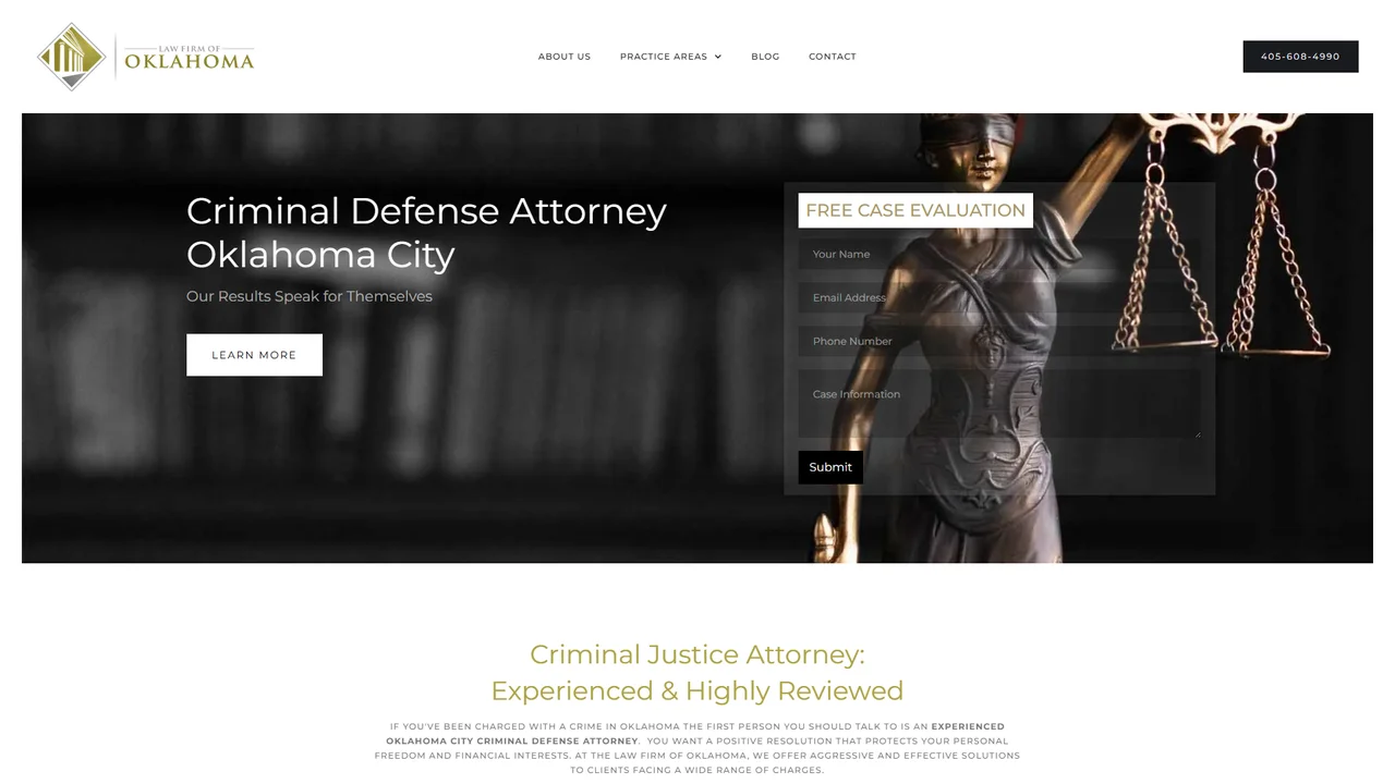 Criminal Defense Law Firm of Oklahoma - Oklahoma City, OK office in Oklahoma City, Oklahoma