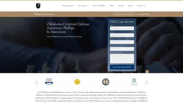 Phillips and Associates Oklahoma City, OK - Attorney in Oklahoma City