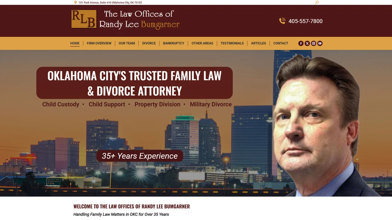 Randy Lee Bumgarner, OKC Divorce Law - Oklahoma City, OK office in Oklahoma City, Oklahoma