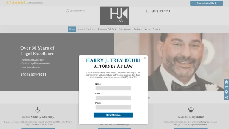 Harry J. Trey Kouri Attorney At Law - Oklahoma City, OK - Attorney in Oklahoma City