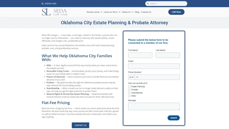 Seda Estate Planning & Probate - Oklahoma City, OK - Attorney in Oklahoma City