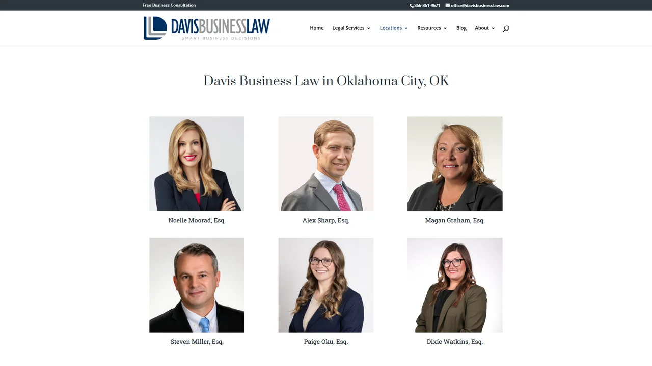 Davis Business Law - Oklahoma City, OK office in Oklahoma City, Oklahoma