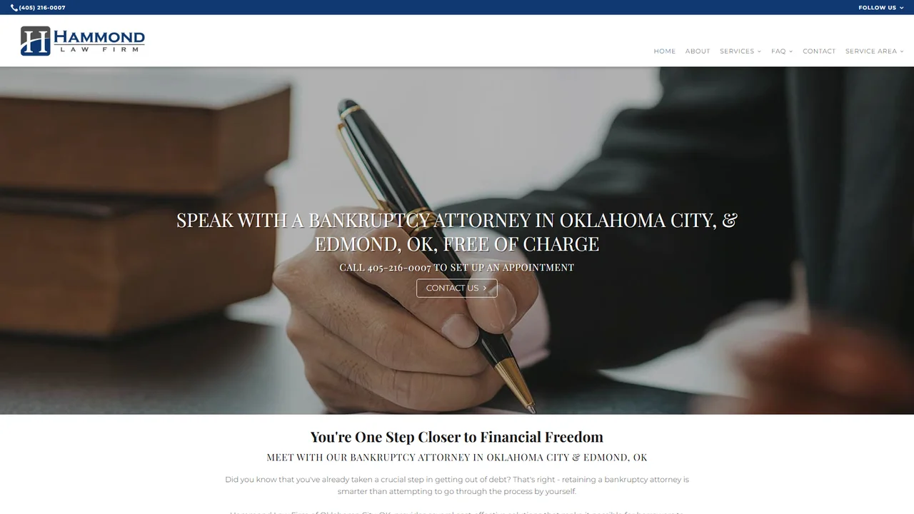 Hammond Law Firm - Oklahoma City, OK office in Oklahoma City, Oklahoma