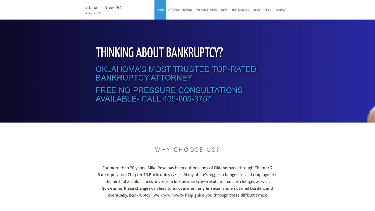 Michael J Rose PC - Oklahoma City, OK office in Oklahoma City, Oklahoma