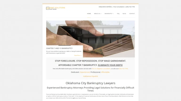 Debt Solutions Law Center - Oklahoma City, OK - Attorney in Oklahoma City