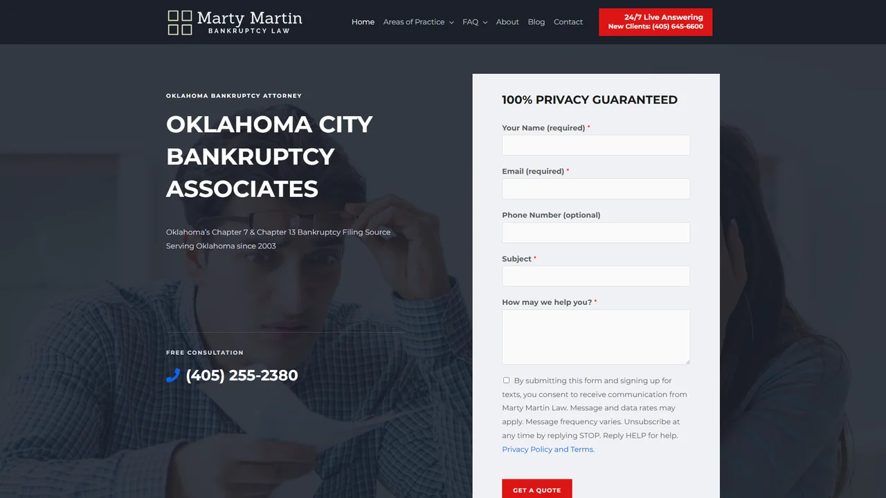 Marty Martin Bankruptcy Law - Oklahoma City, OK office in Oklahoma City, Oklahoma
