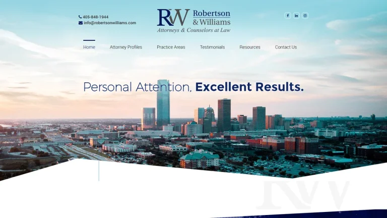 Robertson and Williams Oklahoma City, OK - Attorney in Oklahoma City