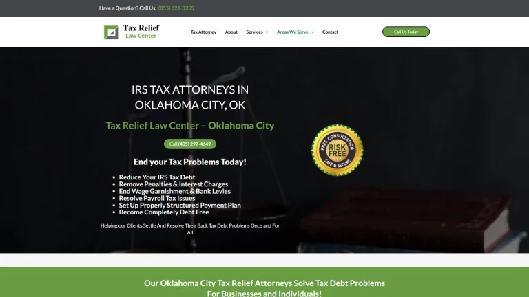 Tax Relief Law Center - Oklahoma City, OK - Attorney in Oklahoma City