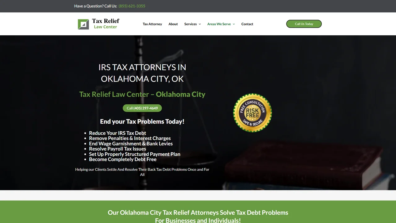 Tax Relief Law Center - Oklahoma City, OK office in Oklahoma City, Oklahoma