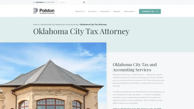 Polston Tax Resolution & Accounting - Oklahoma City, OK - Attorney in Oklahoma City