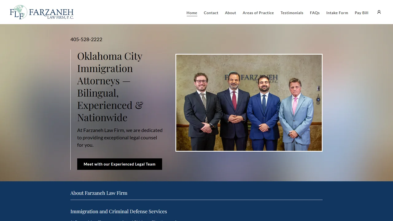 Farzaneh Law Firm, P.C. - Oklahoma City, OK office in Oklahoma City, Oklahoma