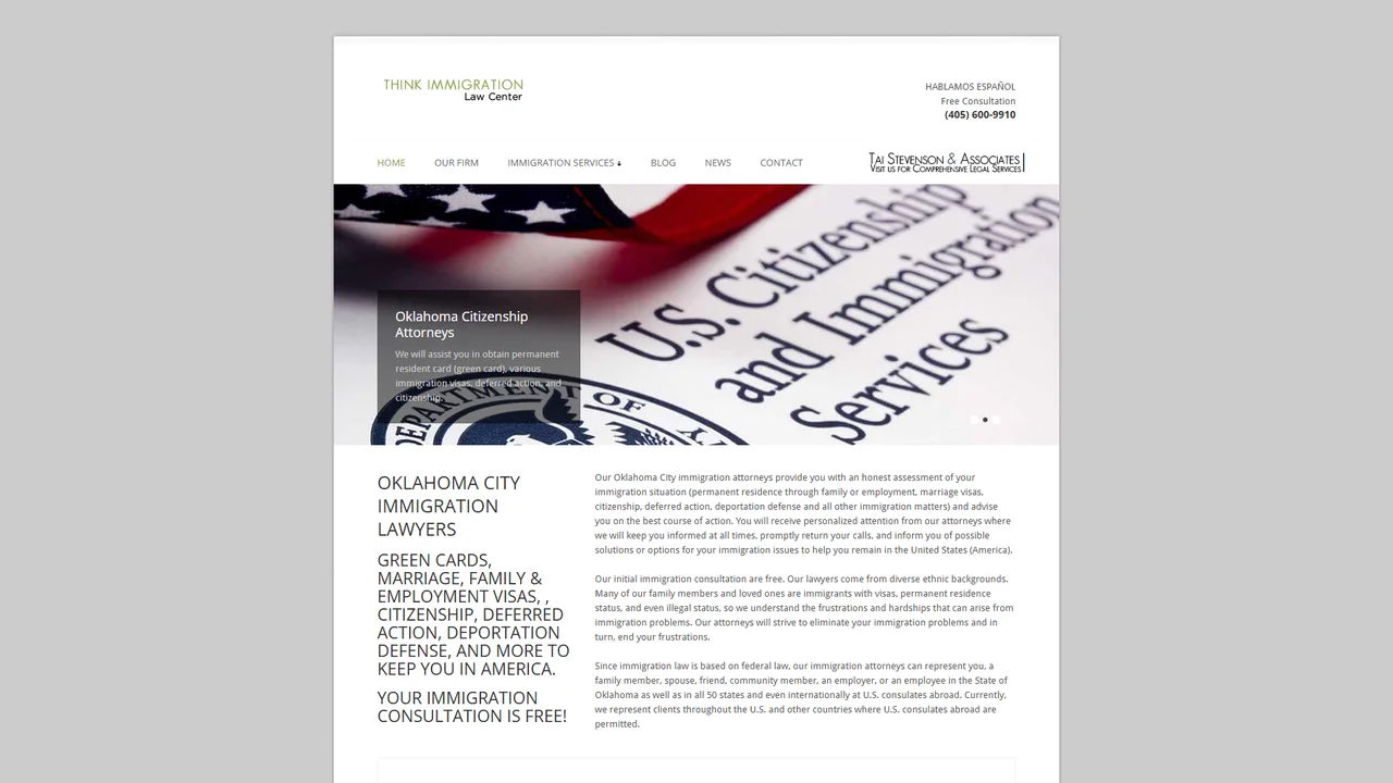 Think Immigration Law Center - Oklahoma City, OK office in Oklahoma City, Oklahoma