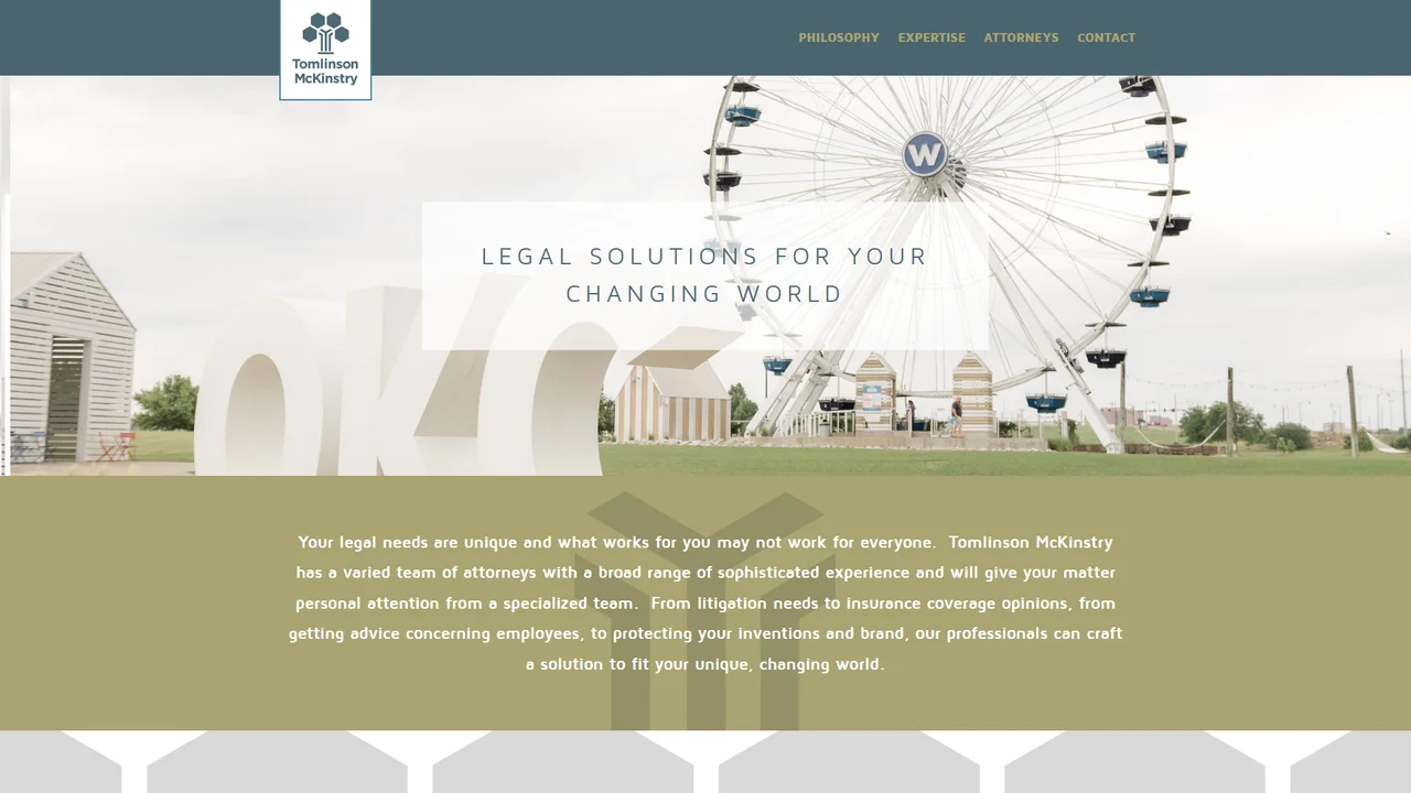 Ross Chaffin (Tomlinson McKinstry, P.C.) - Oklahoma City, OK office in Oklahoma City, Oklahoma