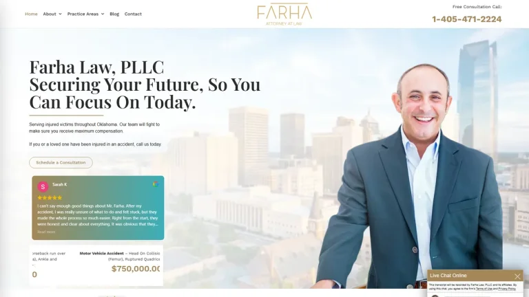Farha Law Firm - Oklahoma City, OK - Attorney in Oklahoma City