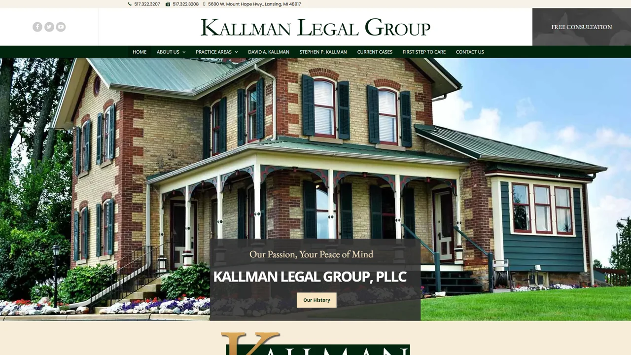 Kallman Legal Group, PLLC - Lansing, MI office in Lansing, Michigan