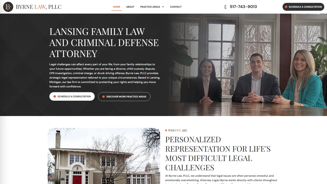 Byrne Law, PLLC - Lansing, MI office in Lansing, Michigan