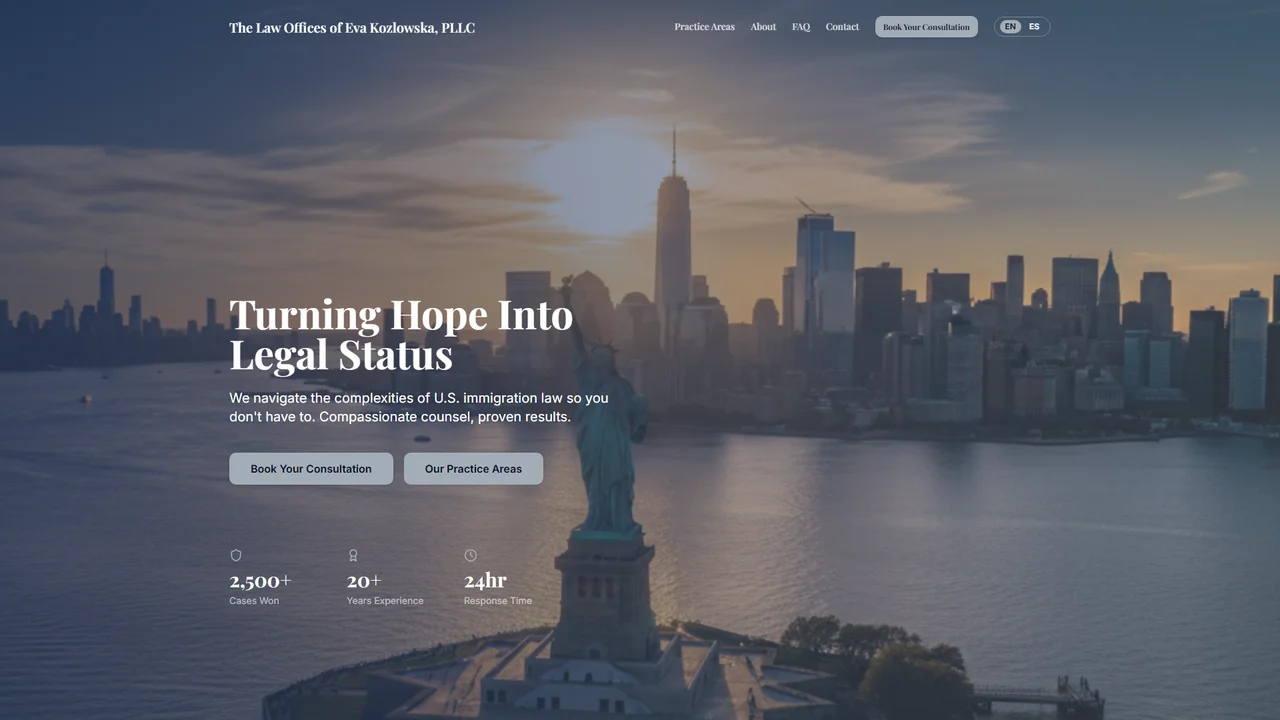 The Law Offices of Eva Kozlowska, PLLC - NYC, New York office in New York City, New York