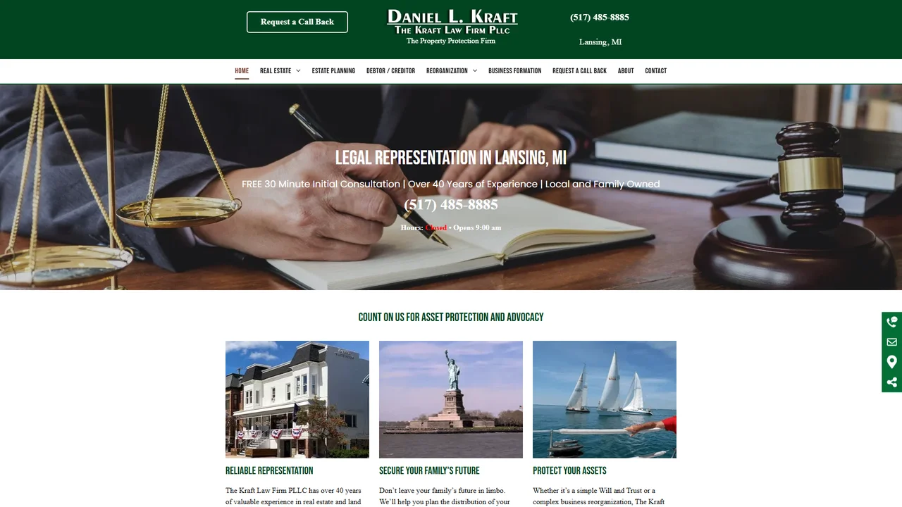 The Kraft Law Firm PLLC - Lansing, MI office in Lansing, Michigan