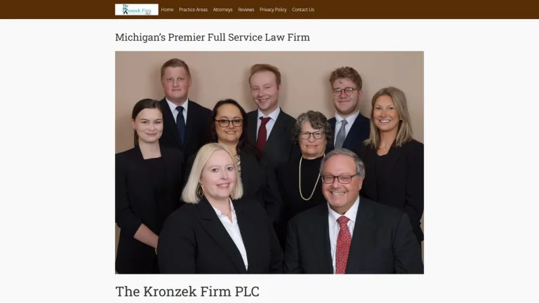 The Kronzek Firm PLC - Lansing, MI - Attorney in Lansing