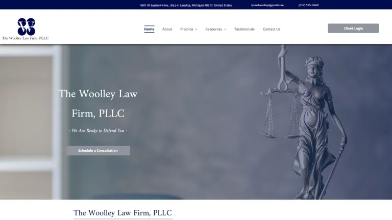 The Woolley Law Firm, PLLC - Lansing, MI - Attorney in Lansing