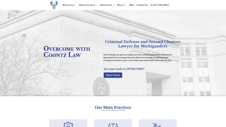 Coontz Law - Lansing, MI - Attorney in Lansing